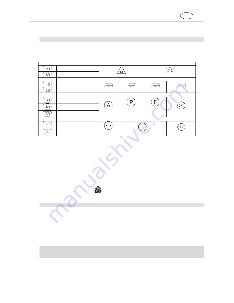 Smeg SWF1600 Instruction Manual Download Page 13