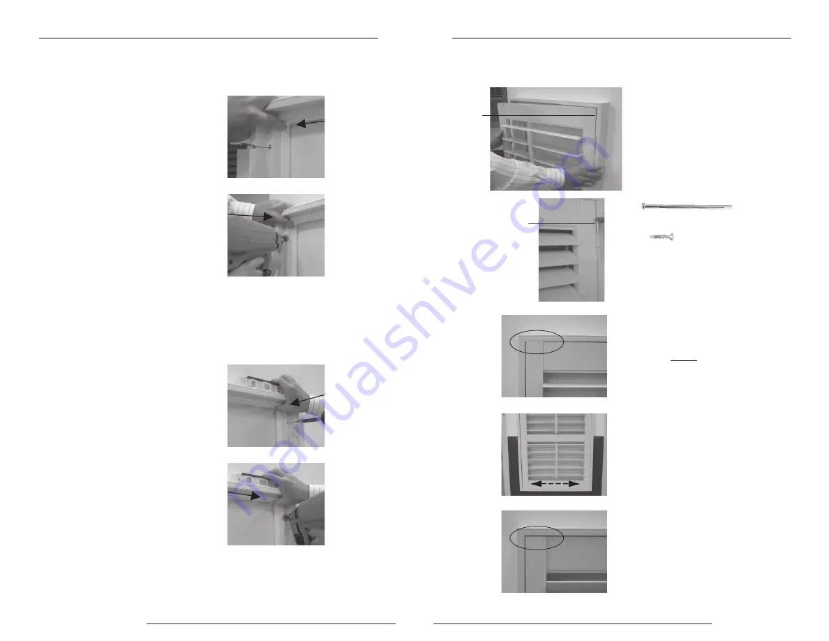 Smith & Noble Eco-Wood Shutters Step By Step Installation Instructions Download Page 6