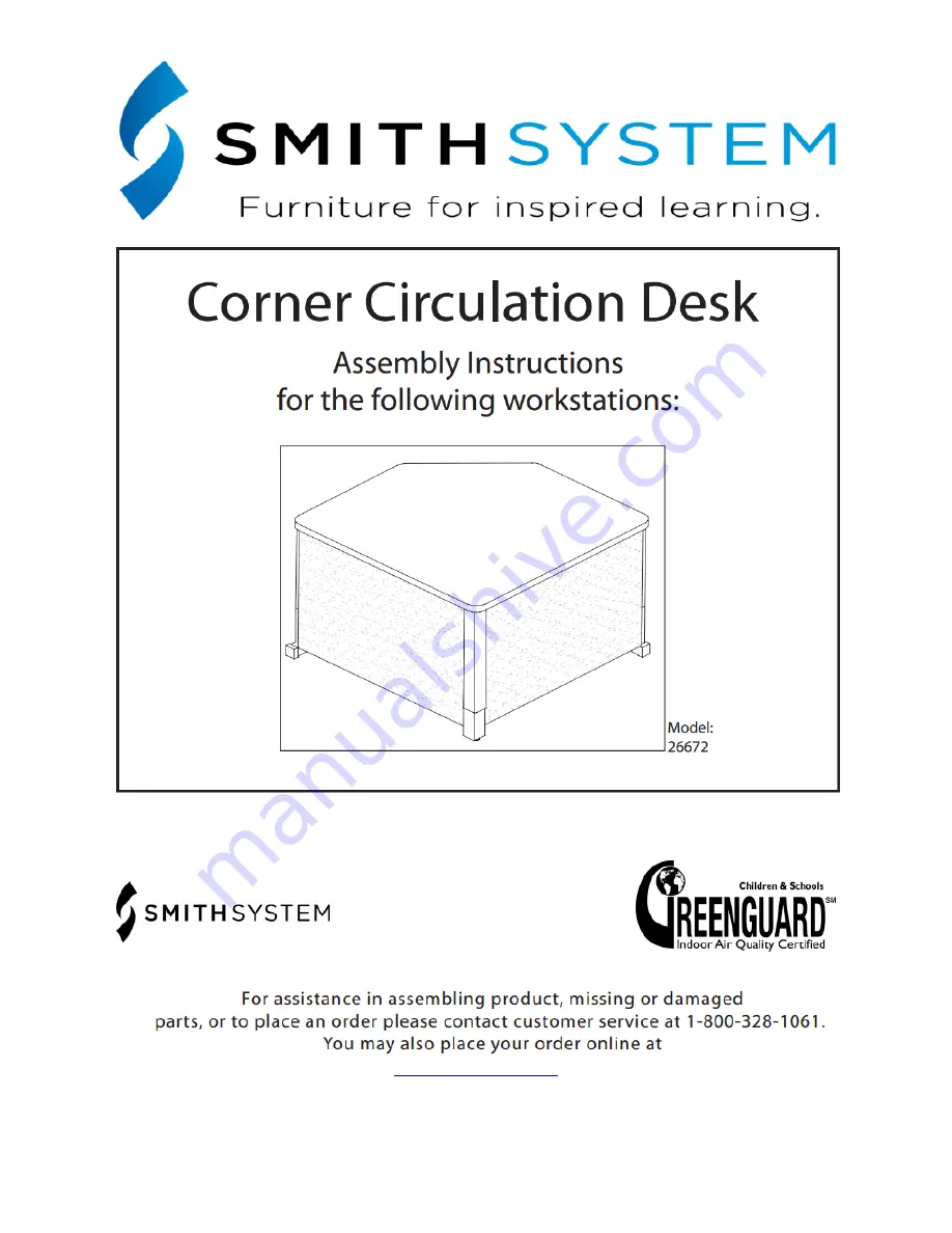 SMITH SYSTEM 26672 Assembly Instructions Download Page 1