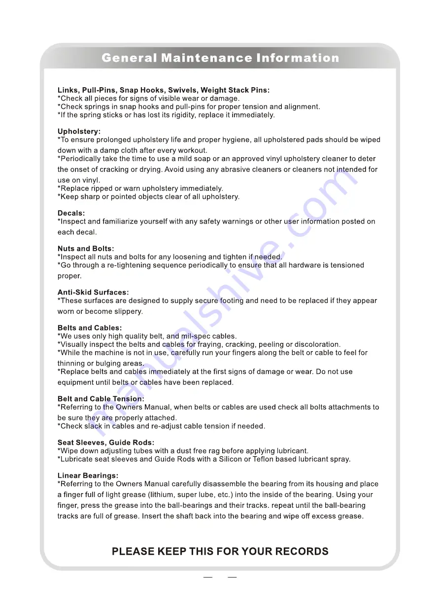 Smith DA014 Owner'S Manual Download Page 16