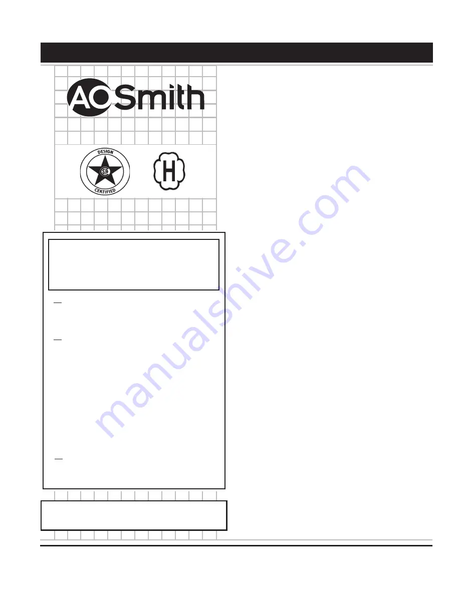 Smith HW 420 Instruction Manual Download Page 1