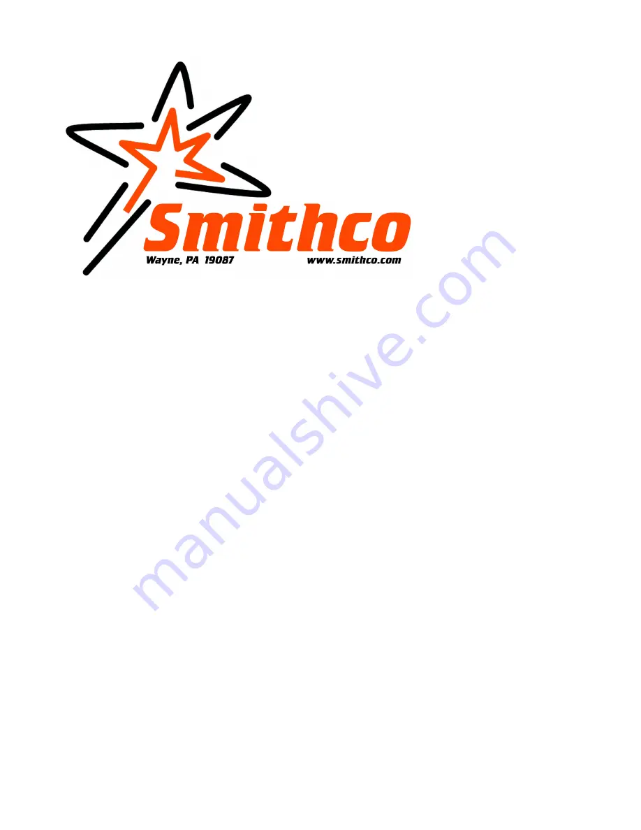 Smithco 72-000 Operator'S Download Page 1