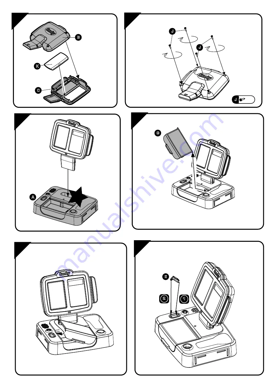 Smoby 350104 Quick Start Manual Download Page 2