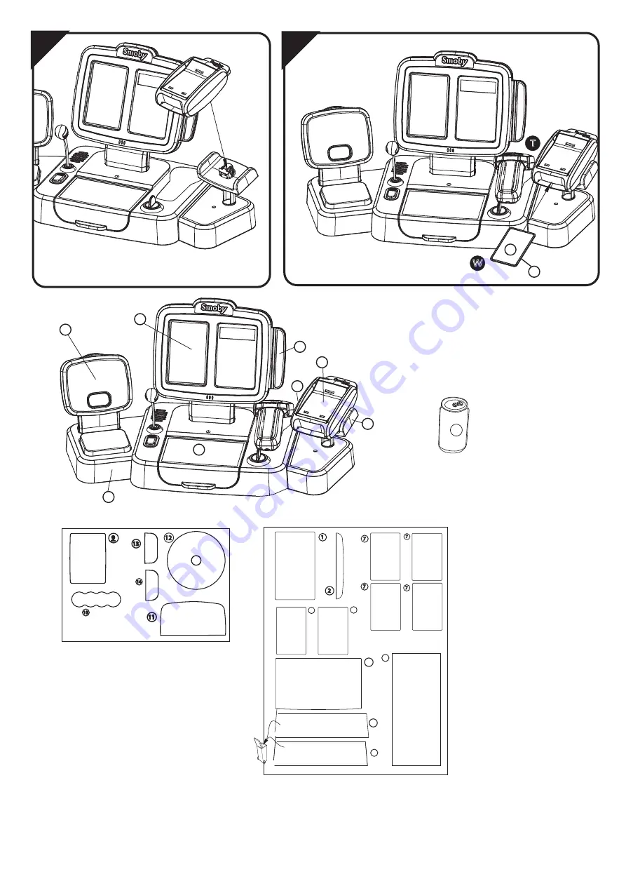 Smoby 350107 Manual Download Page 6