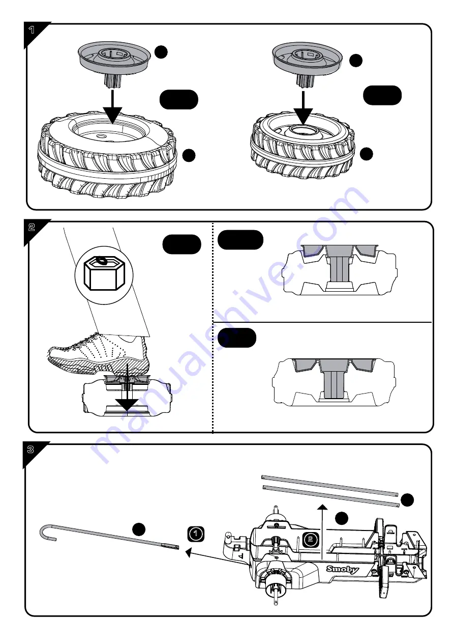 Smoby 710301 Manual Download Page 3