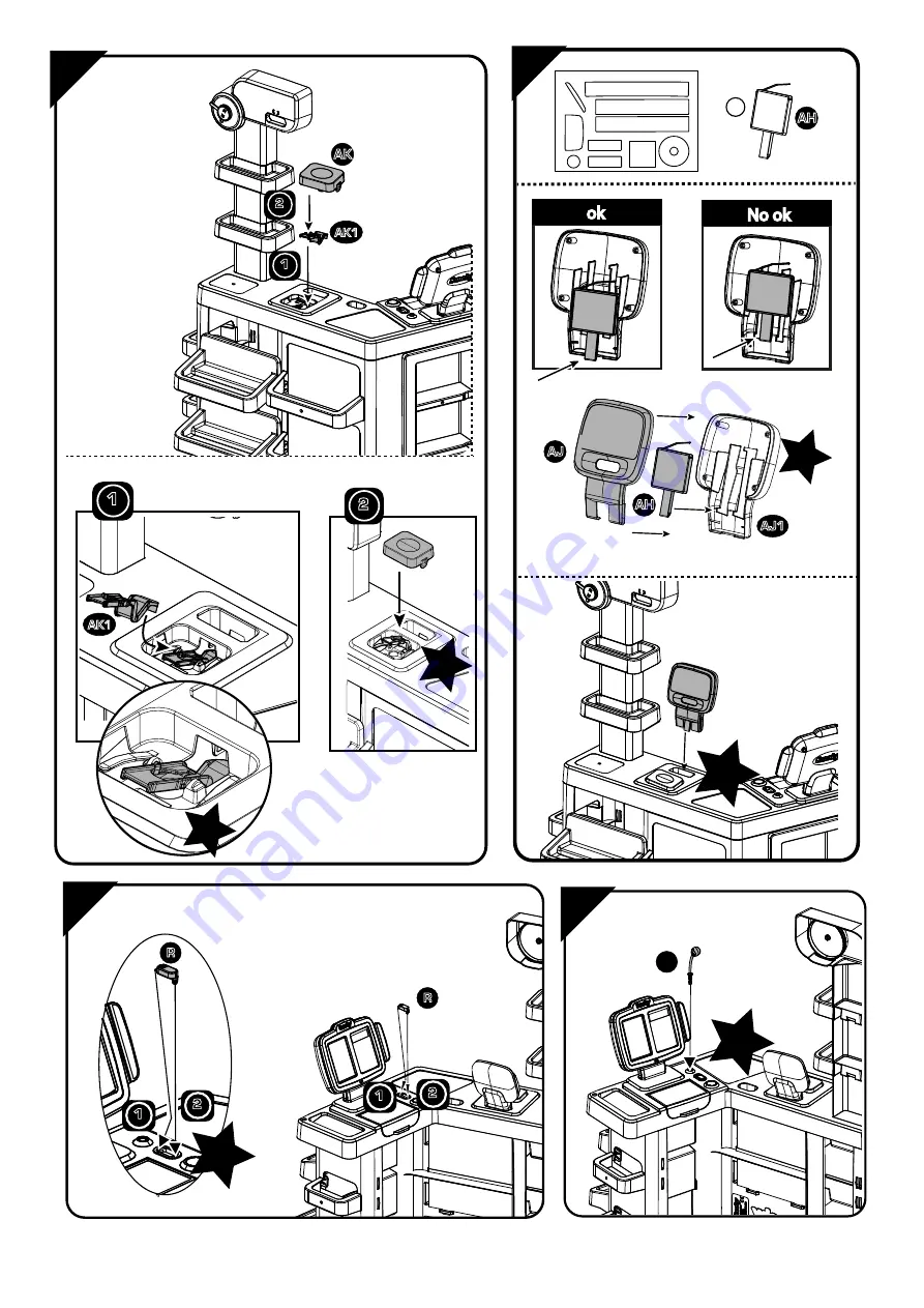 Smoby 7600350228 Assembly Instructions Manual Download Page 6