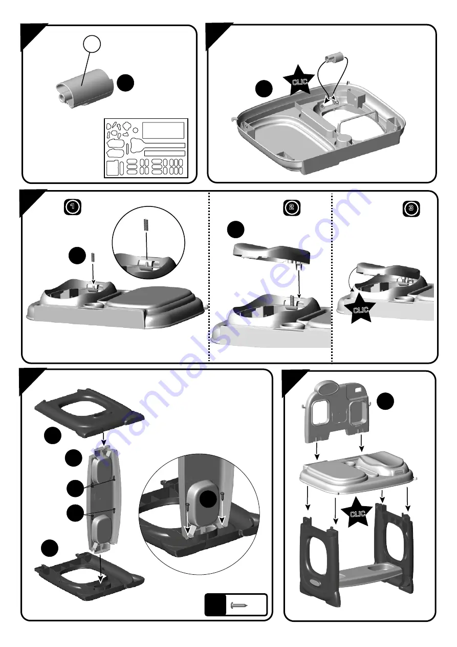 Smoby BABY CARE CENTER Quick Start Manual Download Page 2