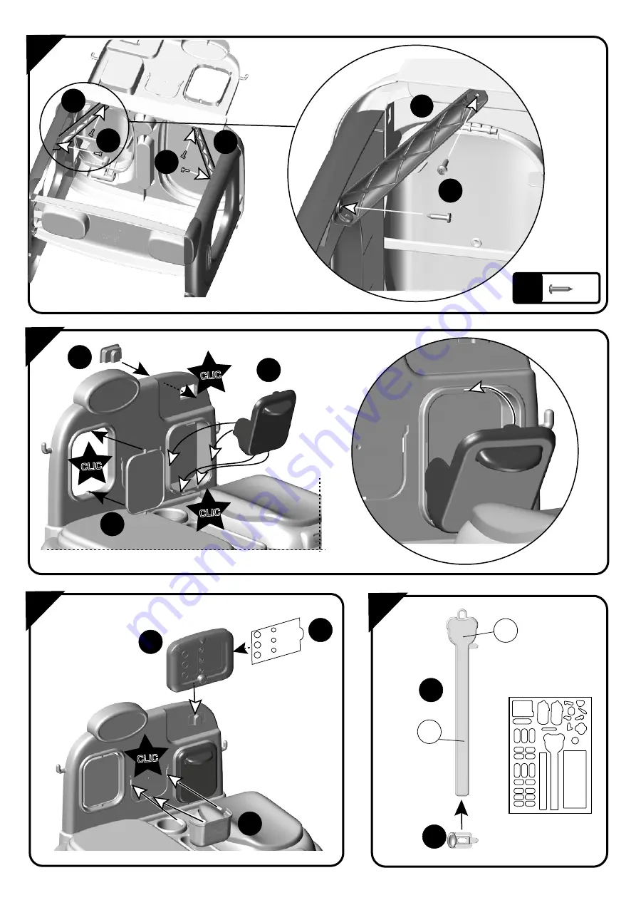 Smoby BABY CARE CENTER Quick Start Manual Download Page 3