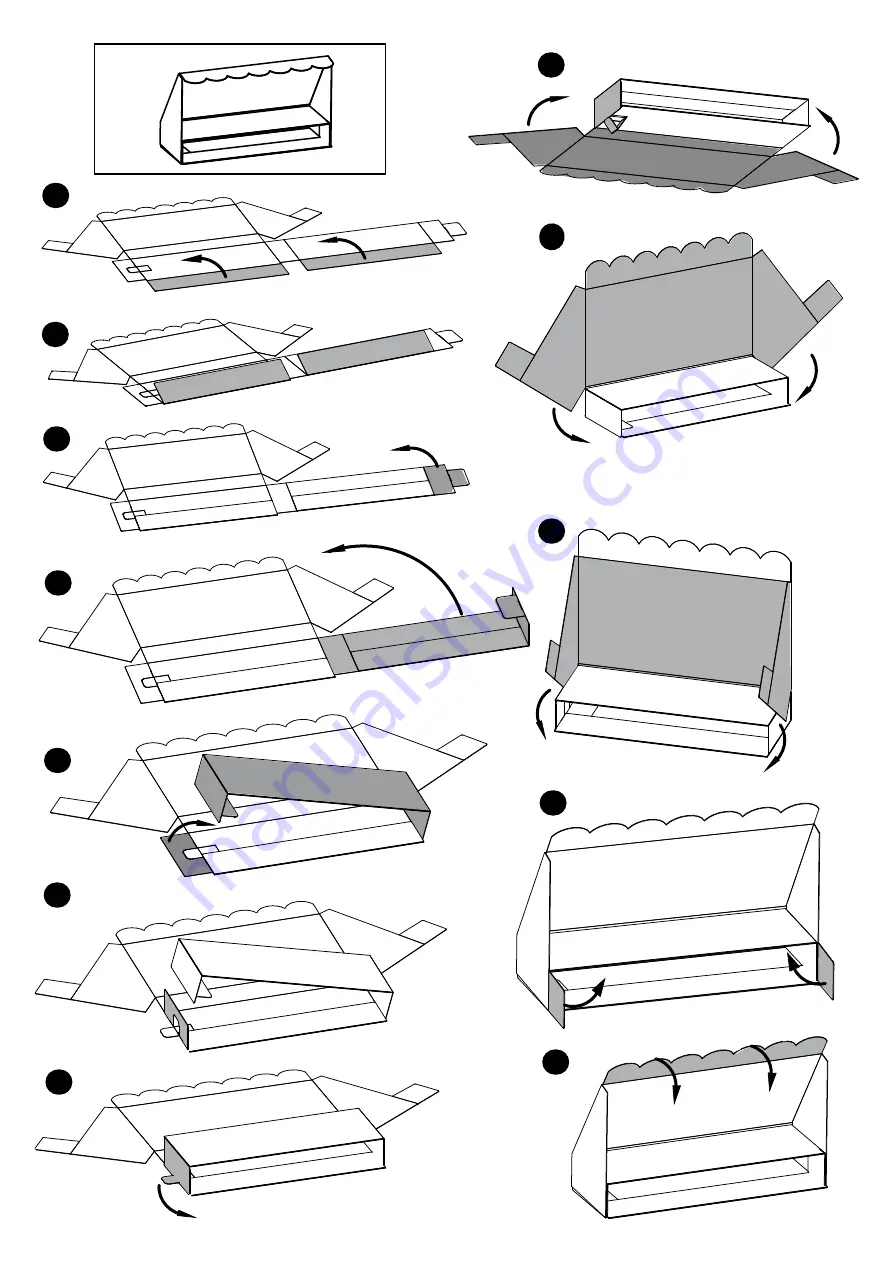 Smoby Frozen Ice Cream Shop Assembly Instructions Manual Download Page 6