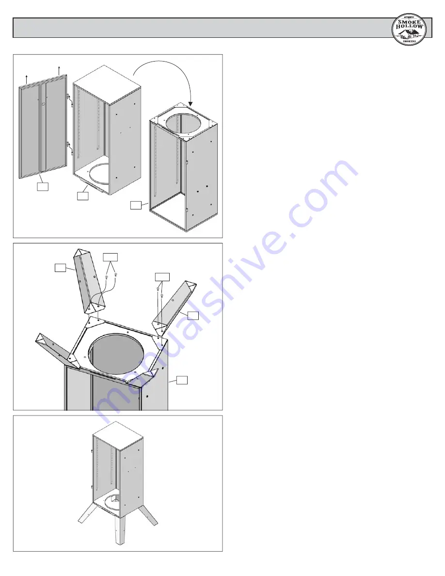 Smoke hollow 34166G Скачать руководство пользователя страница 6