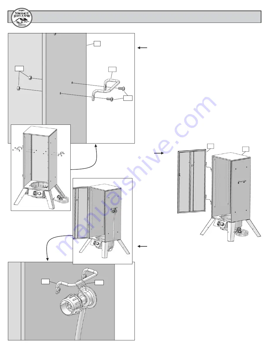 Smoke hollow 34166G Скачать руководство пользователя страница 9