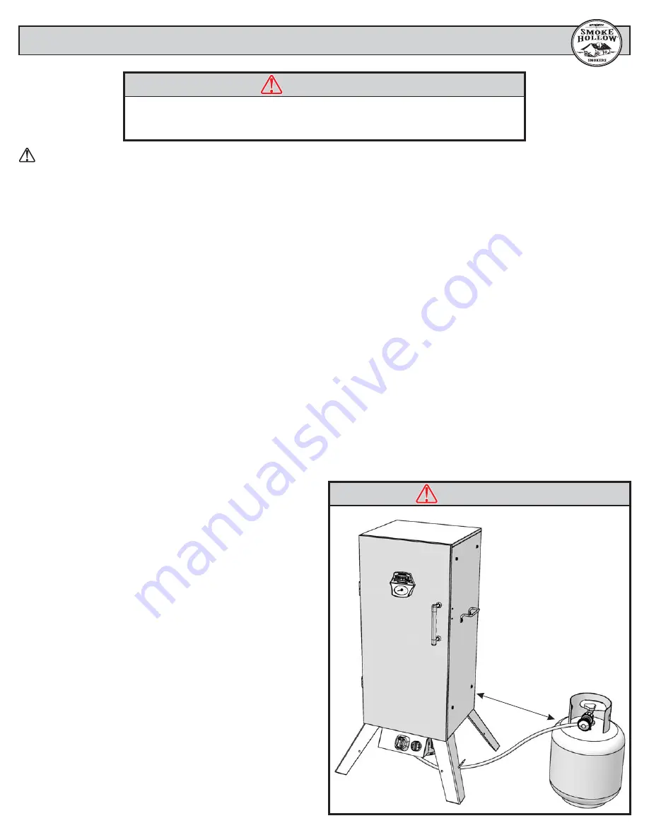 Smoke hollow 34166G Скачать руководство пользователя страница 14