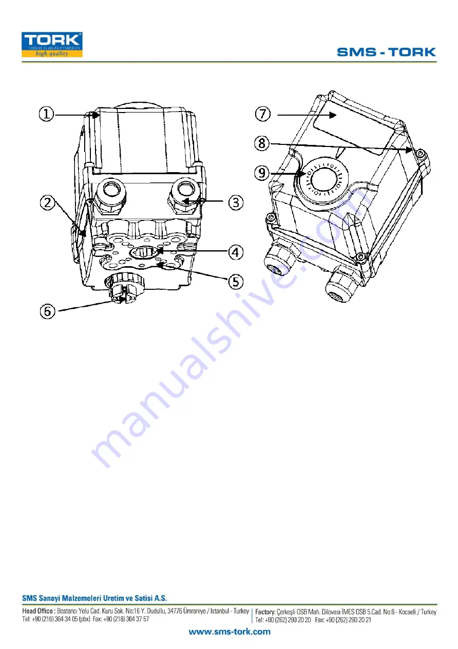 SMS TORK REA 60 Installation And Operating Manual Download Page 8