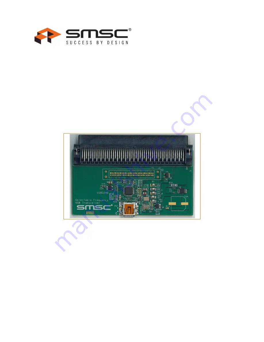 SMSC EVB-USB3340 User Manual Download Page 1