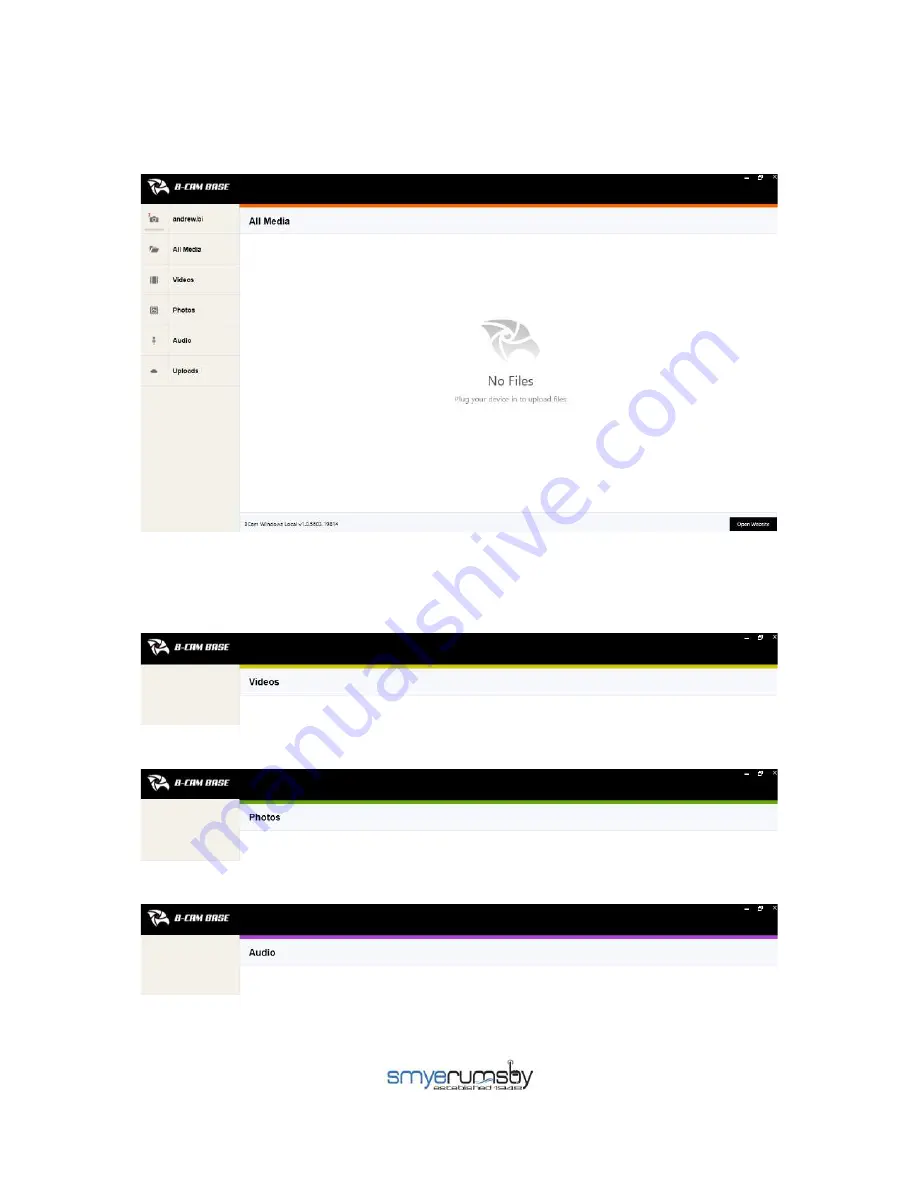 Smye Rumsby B-Cam Base User Manual Download Page 6