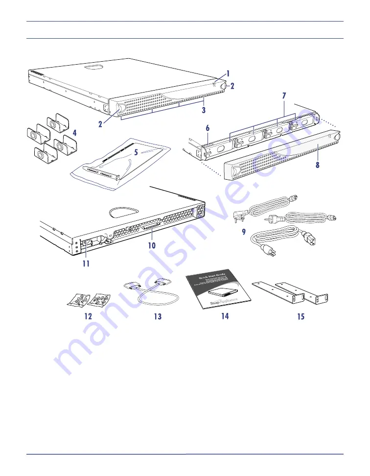 Snap Appliance Snap Disk 10 Quick Start Manual Download Page 3