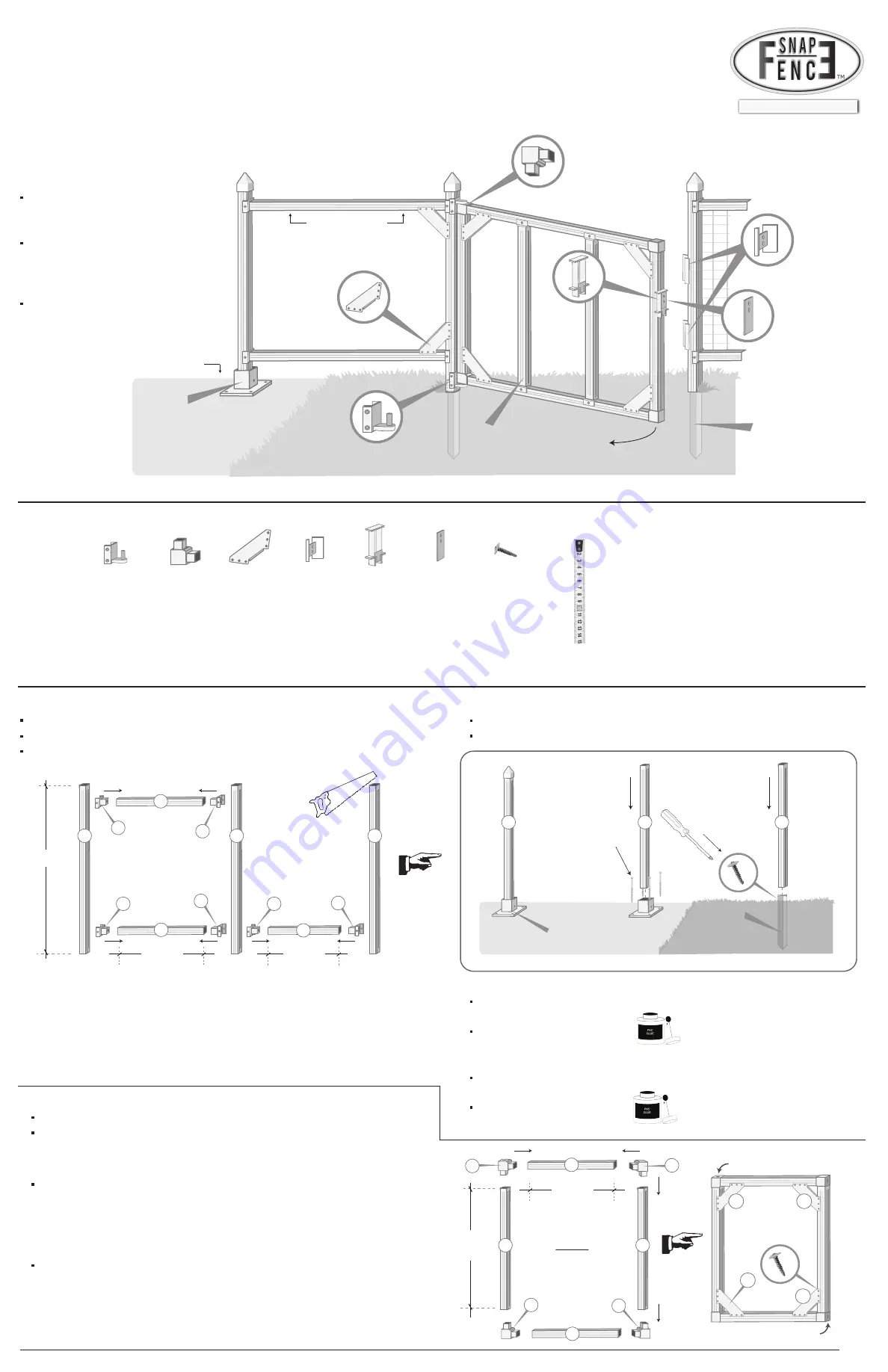 SnapFence VFG-1 Скачать руководство пользователя страница 1