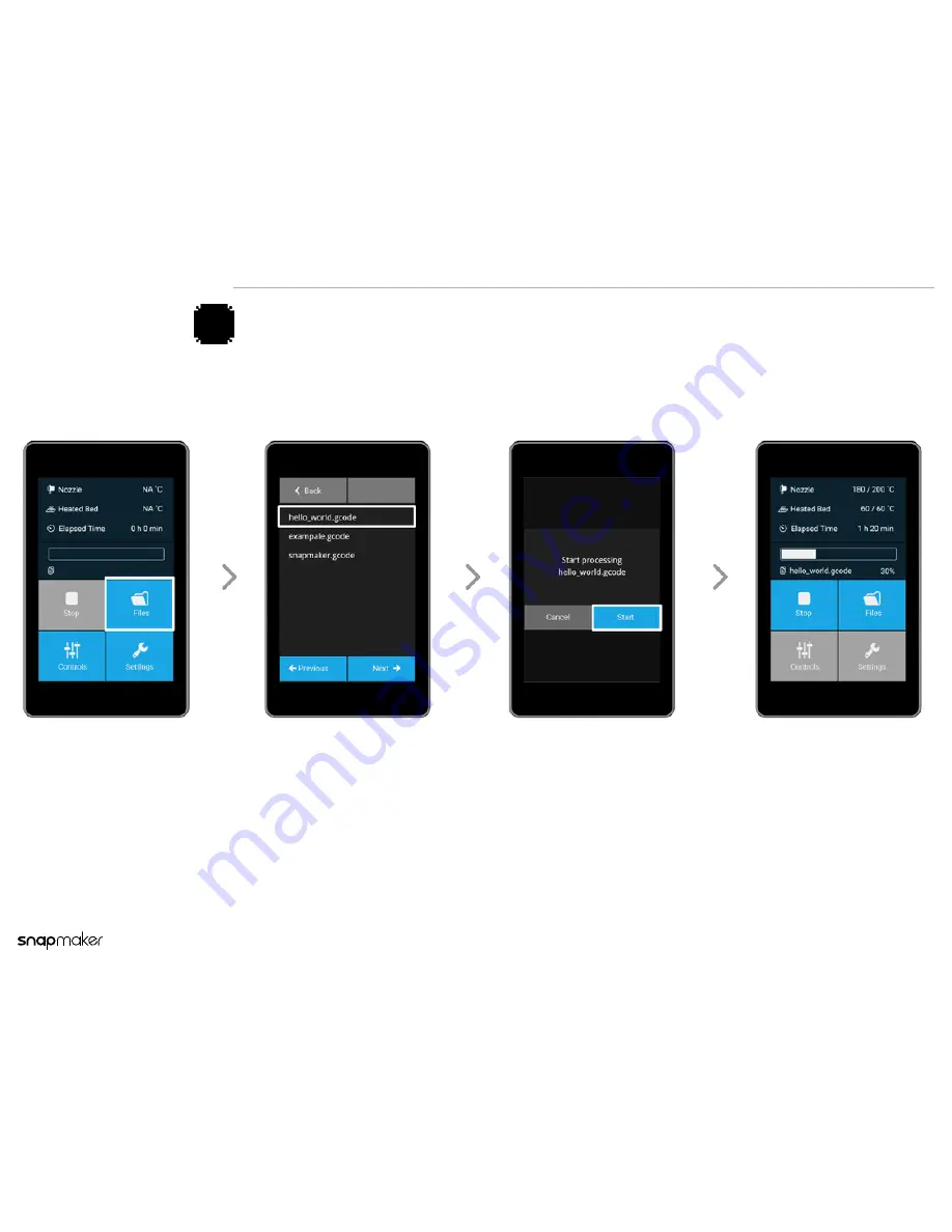 Snapmaker 3-in-1 3D Printer Quick Start Manual Download Page 36