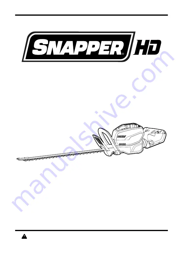 Snapper 1688072 Owner'S Manual Download Page 22