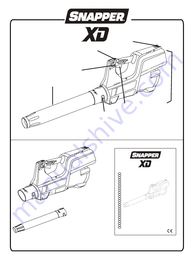 Snapper 1696776 Скачать руководство пользователя страница 2