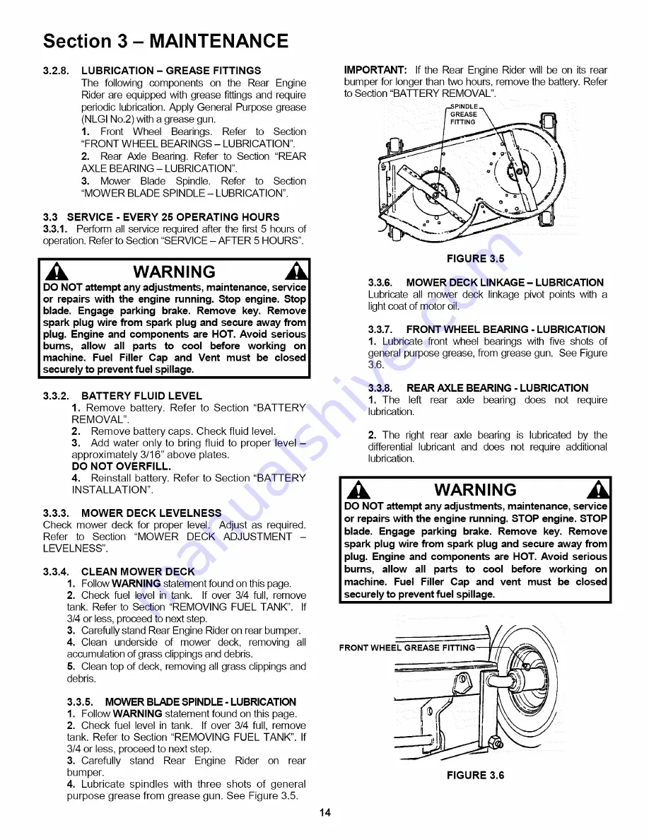 Snapper 421618BVE Скачать руководство пользователя страница 50