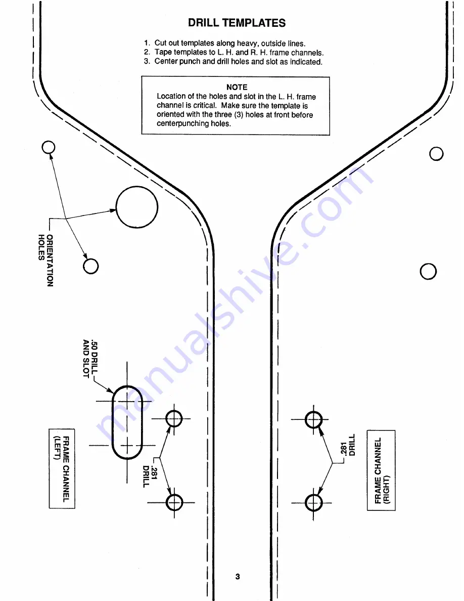 Snapper 6-1056 Installation Instructions And Parts List Download Page 3