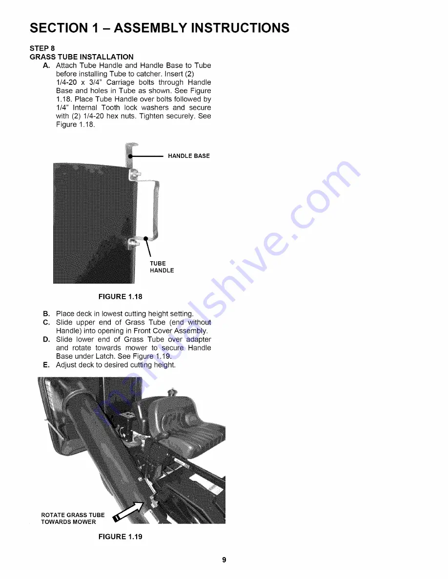 Snapper 6-3125 Safety Instructions & Operator'S Manual Download Page 9