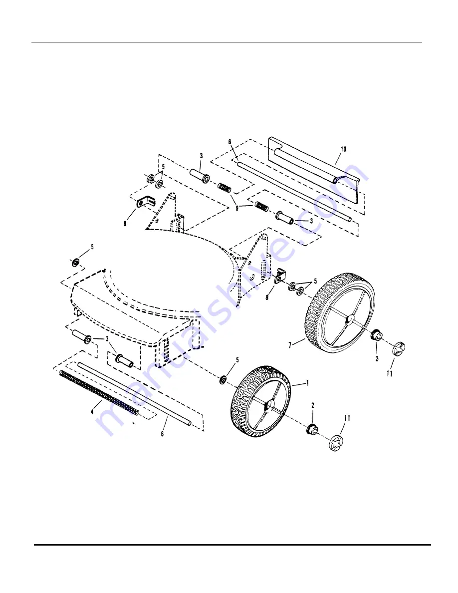 Snapper D20380 Parts Manual Download Page 10