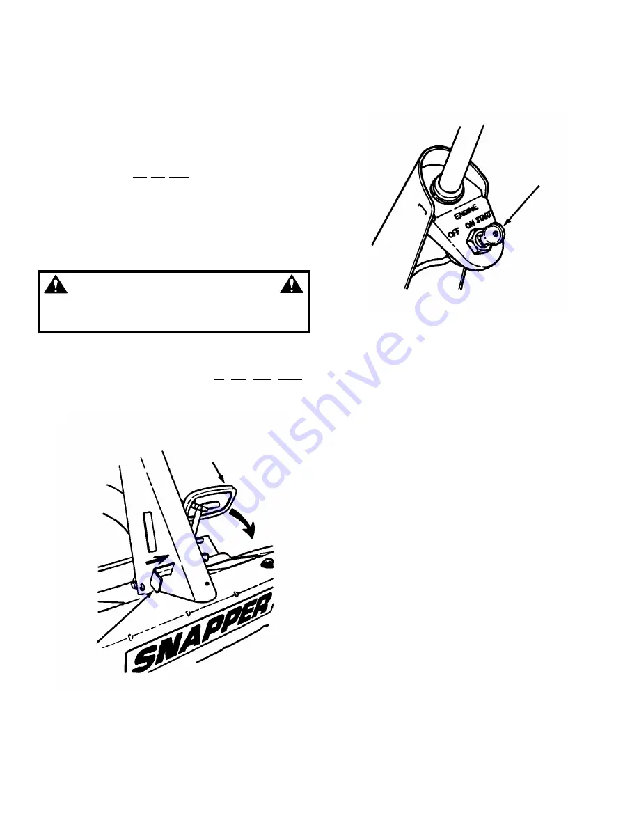 Snapper E251023BVE, E281223BVE, E28132 Safety Instructions & Operator'S Manual Download Page 11