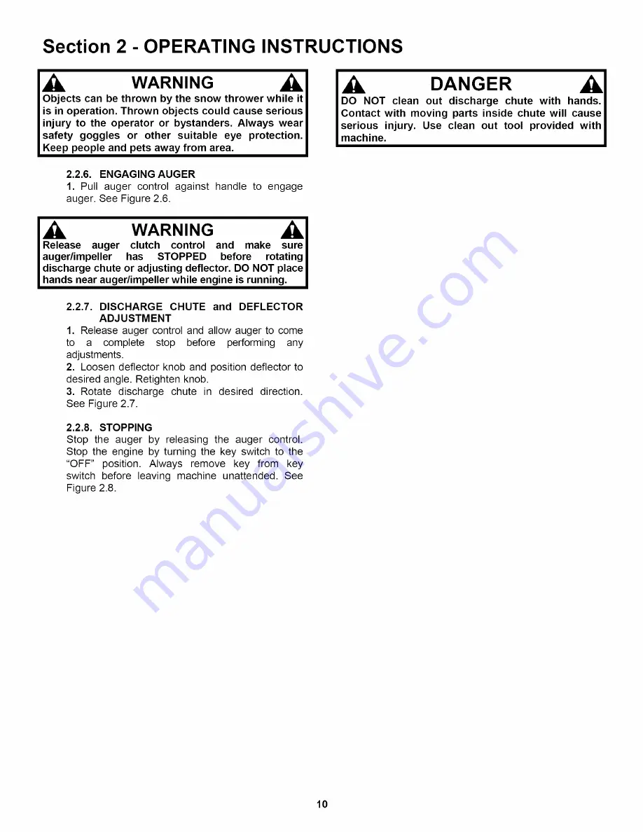 Snapper LE3171R (7085660 Скачать руководство пользователя страница 30