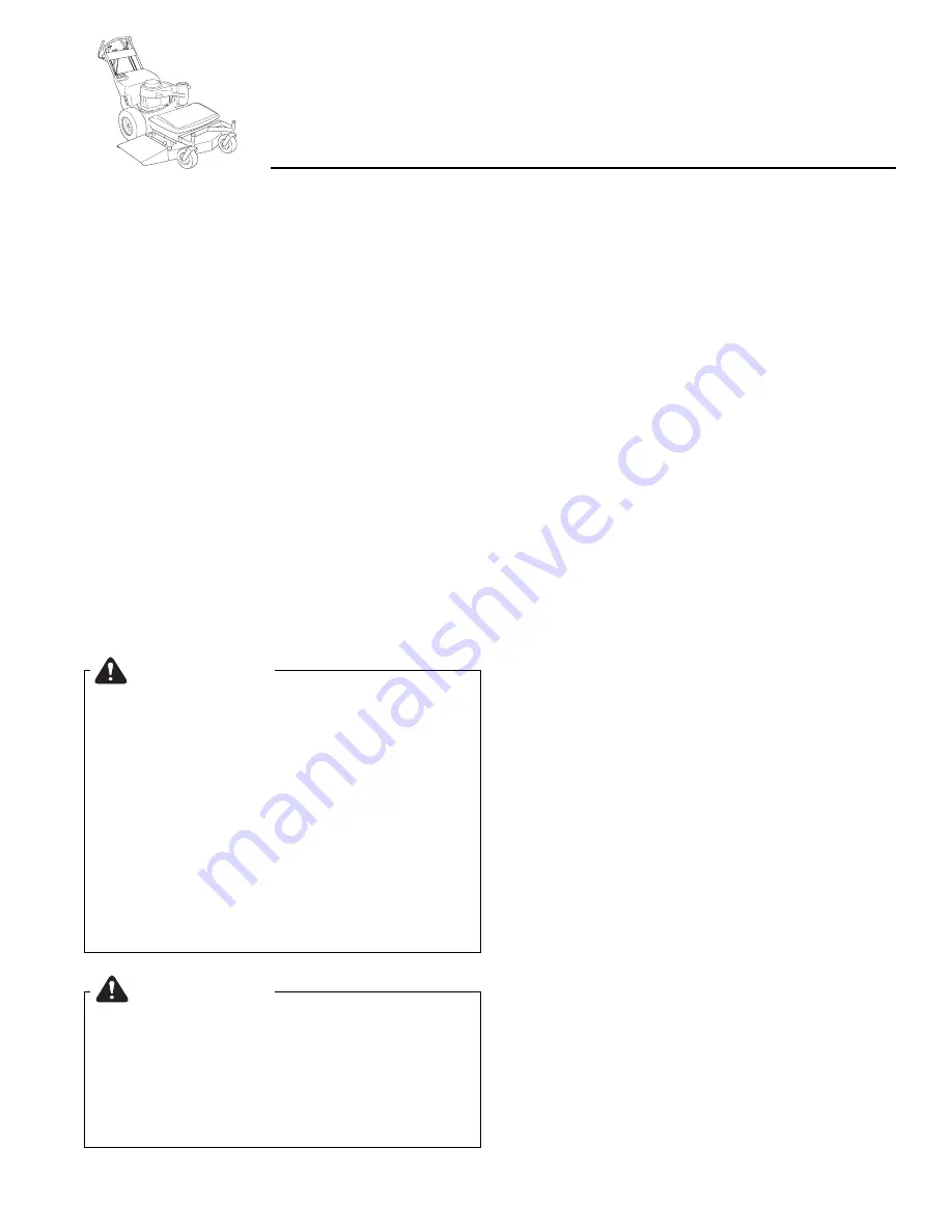 Snapper SFH13320KW Safety Instructions & Operator'S Manual Download Page 9