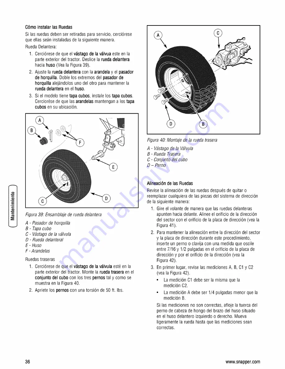 Snapper SLT23460AWS Скачать руководство пользователя страница 82