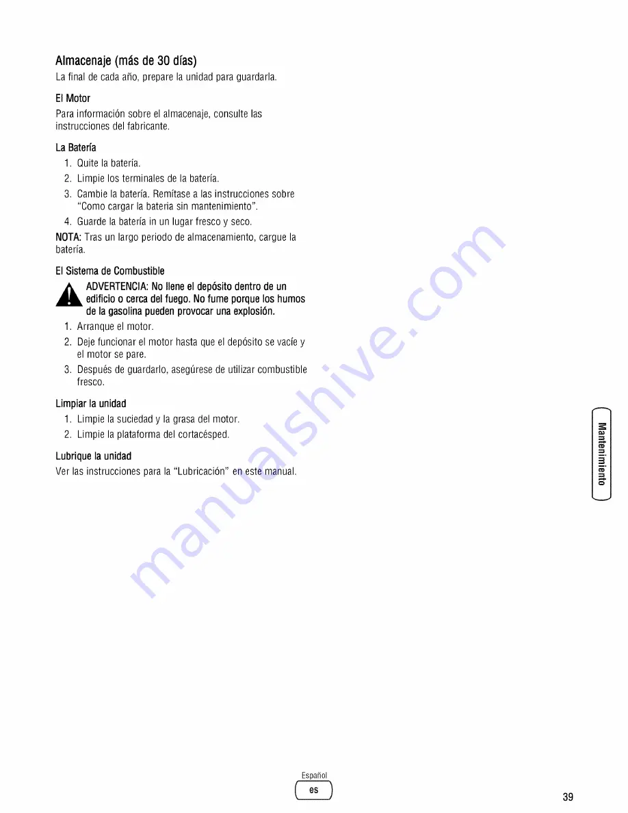 Snapper SLT23460AWS Скачать руководство пользователя страница 85