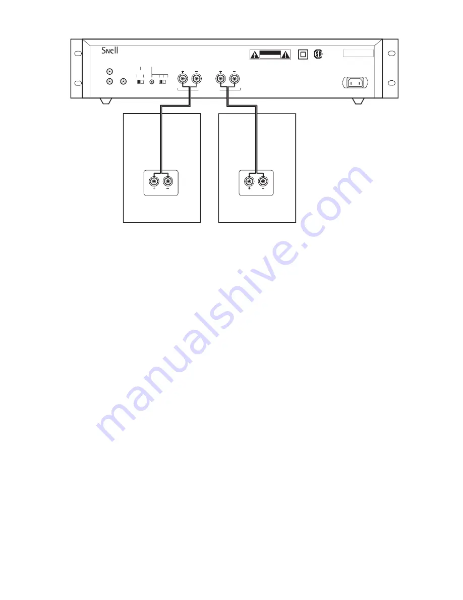 Snell Power Amplifier SPA 200 Owner'S Manual Download Page 20