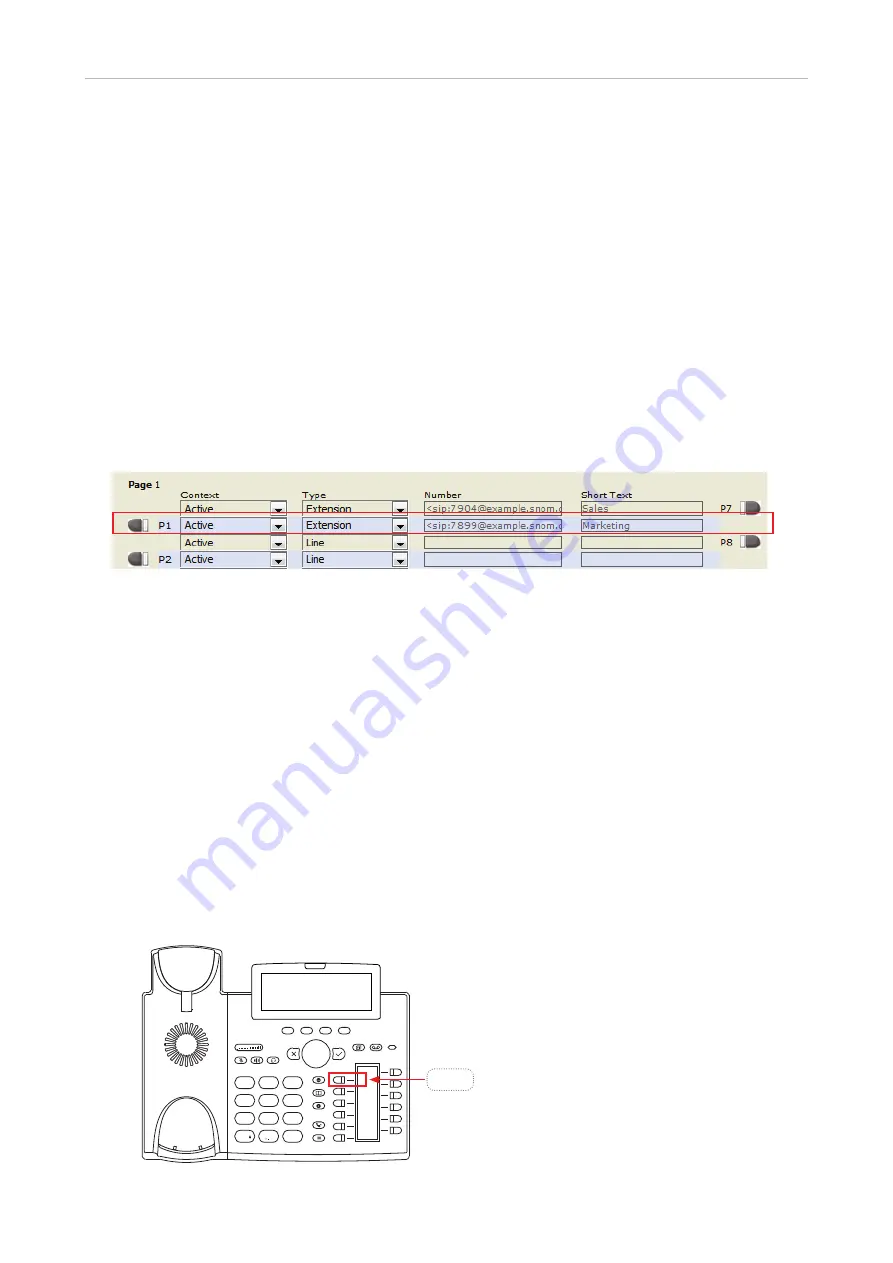 Snom D345 User Manual Download Page 69