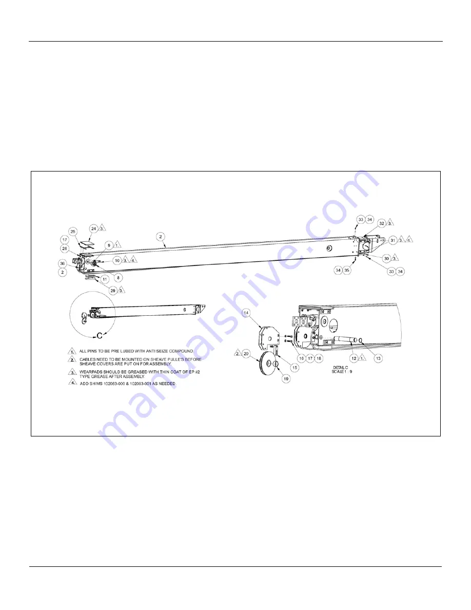 Snorkel 000003 Series Repair Parts Manual Download Page 82