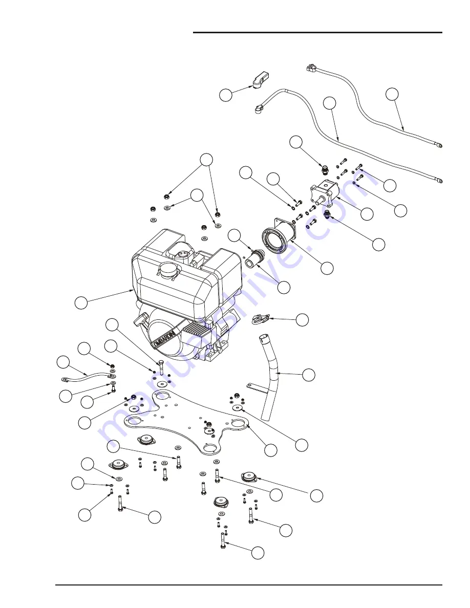 Snorkel MHP 13/35 Mark II Maintenance And Repair Parts Manual Download Page 96