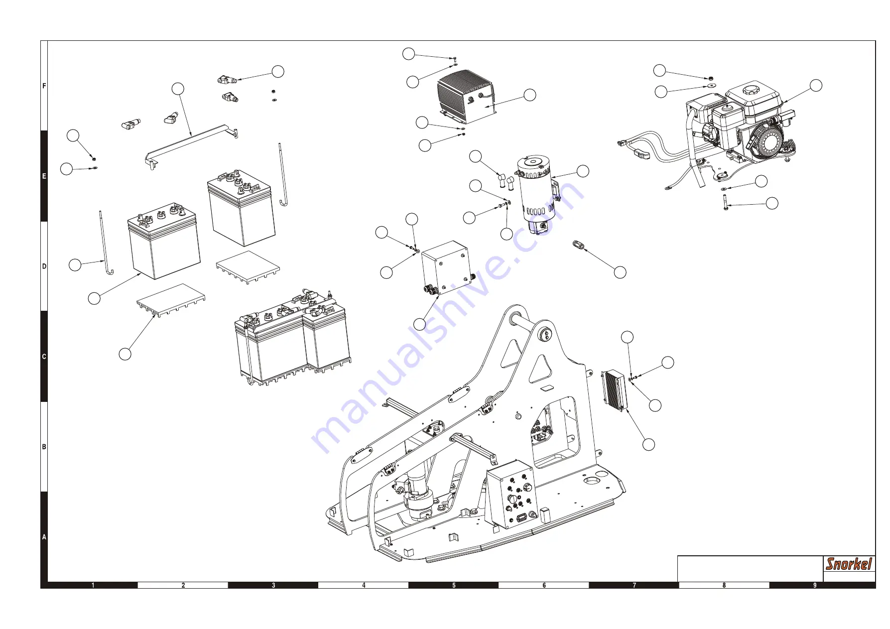 Snorkel MHP 13/35 Mark II Maintenance And Repair Parts Manual Download Page 108