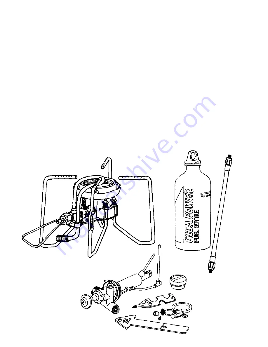 Snow Peak GigaPower WG STOVE Instruction Manual Download Page 8