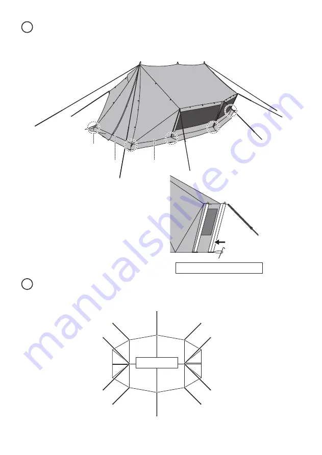 Snow Peak Living Lodge L Manual Download Page 9