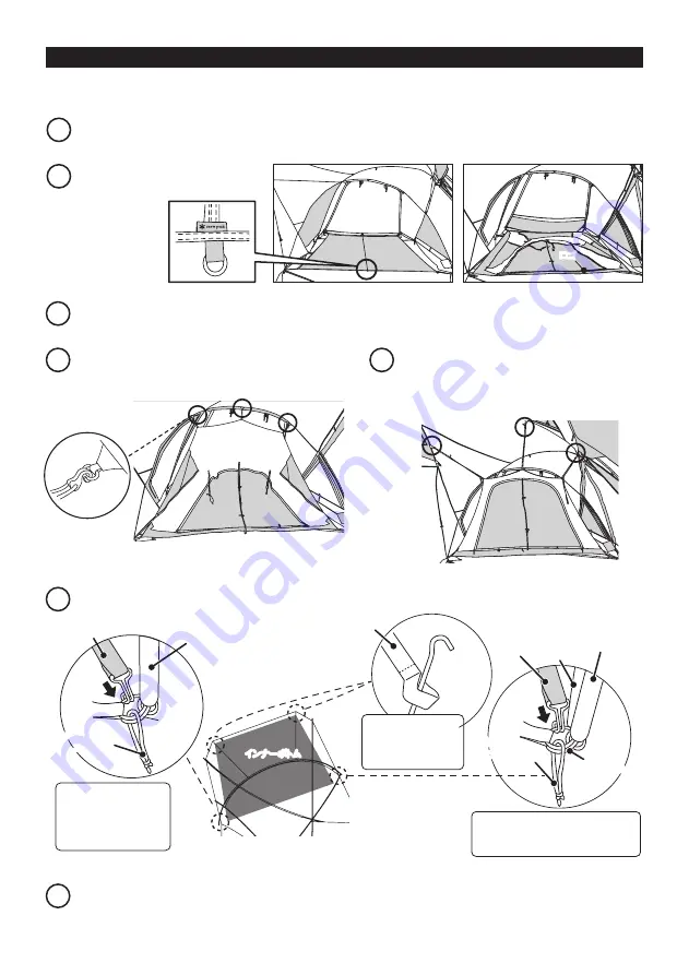 Snow Peak TP-710IR Instruction Manual Download Page 3