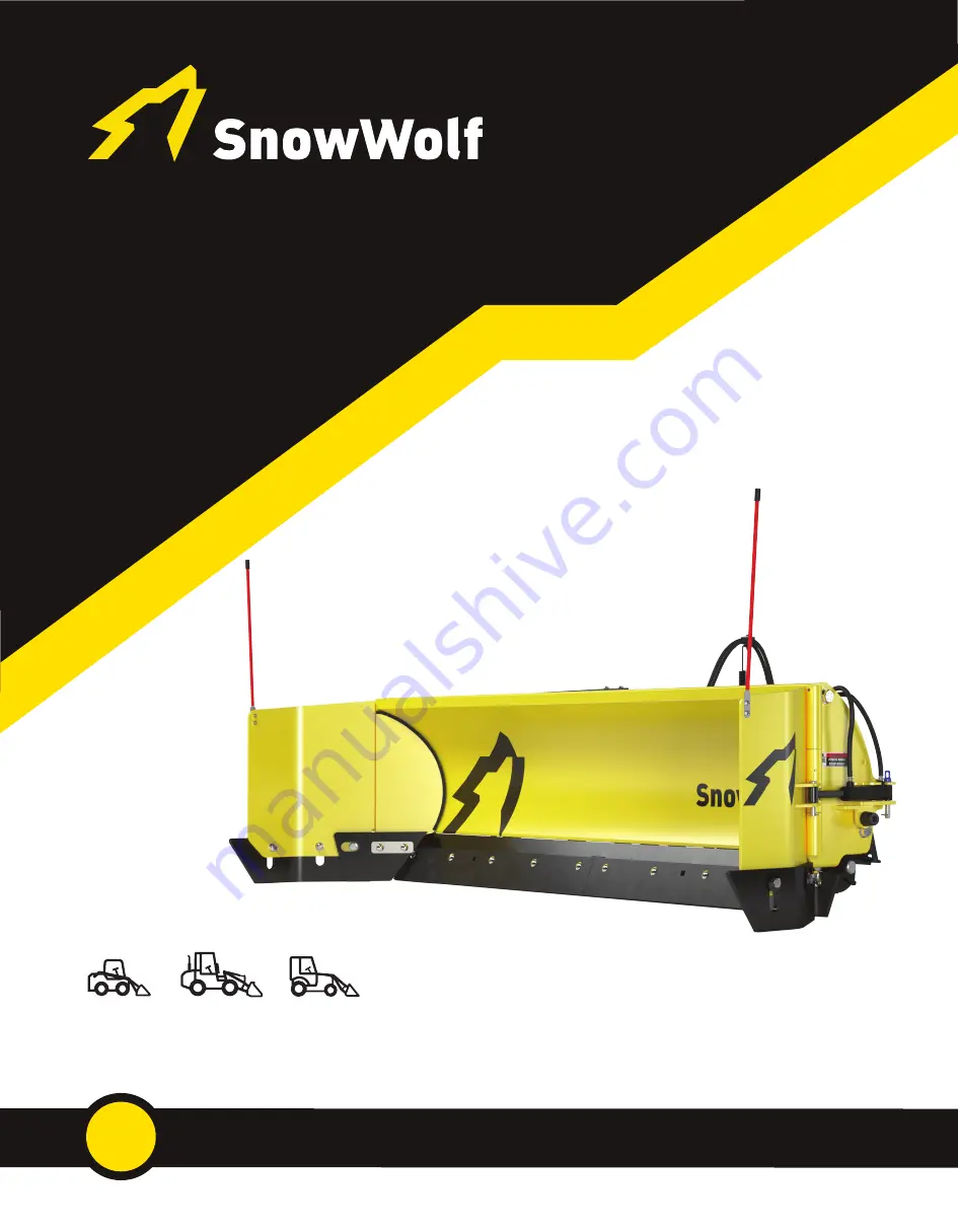 SNOW WOLF QuattroPlow QP-102 Operation & Maintenance Manual Download Page 1