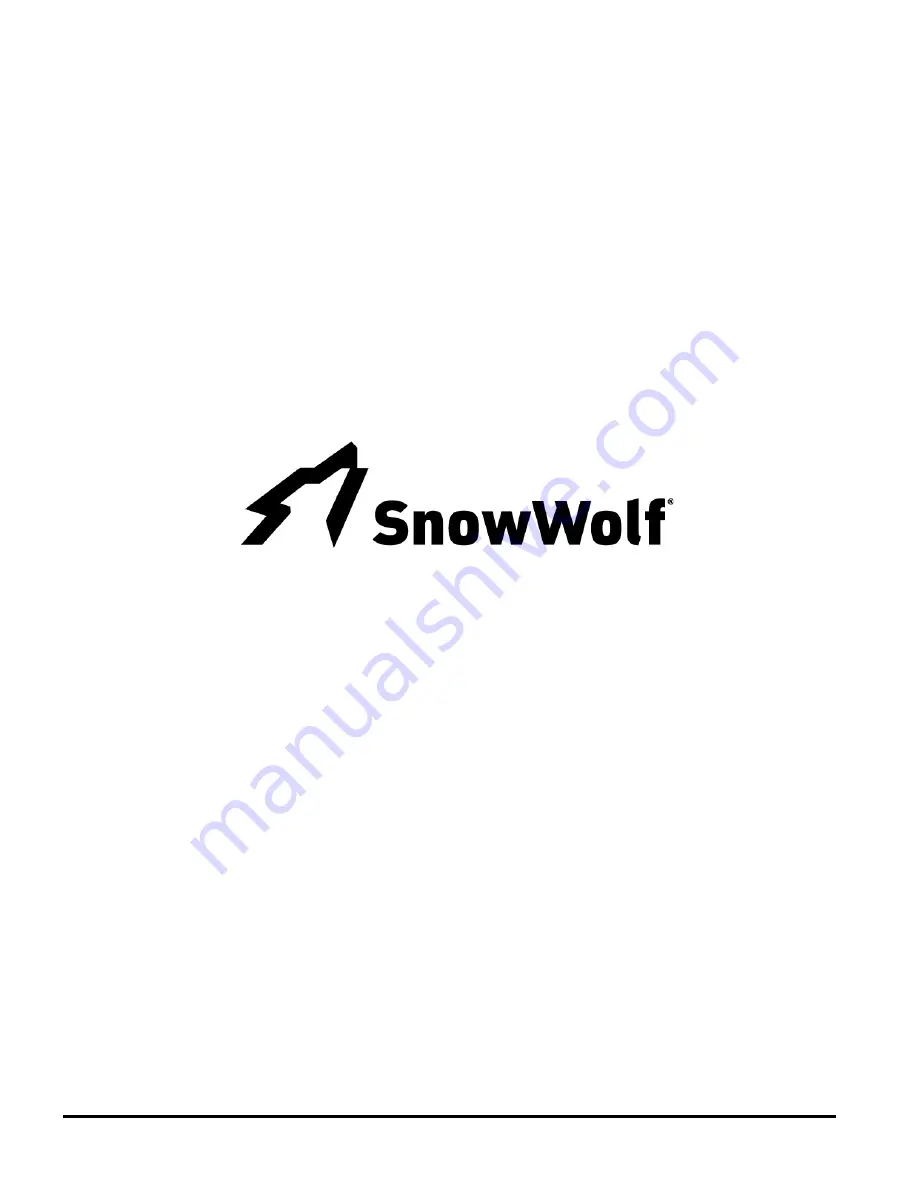 SNOW WOLF QuattroPlow QP-102 Operation & Maintenance Manual Download Page 30