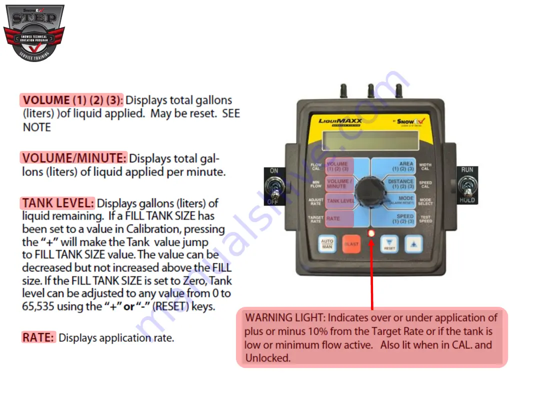 SnowEx Brine PRO 2000 Manual Download Page 101