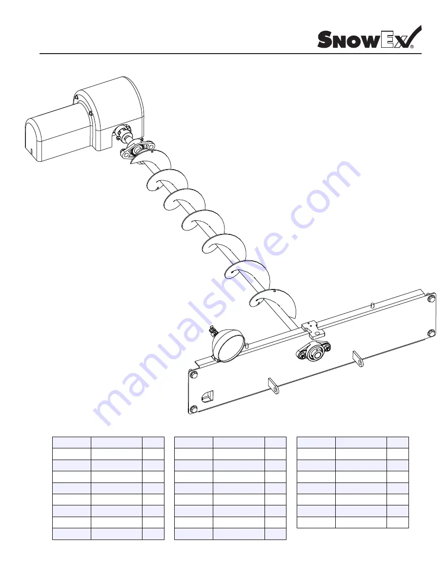 SnowEx L1-144130 Owner'S/Operator'S Manual Download Page 27