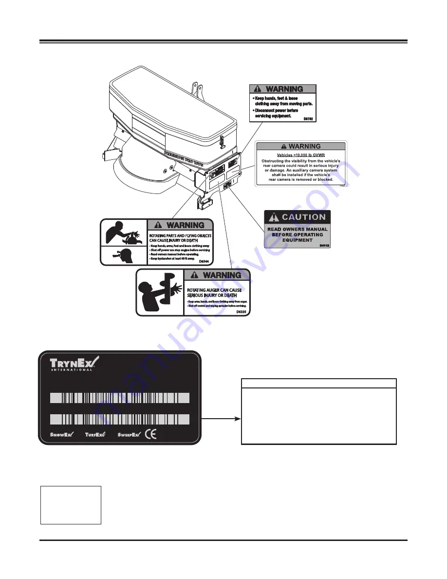 SnowEx SP-1675 Installation Instructions Manual Download Page 3