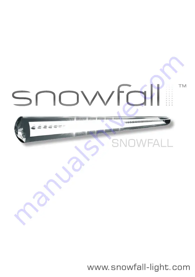 Snowfall SF165MM Скачать руководство пользователя страница 1