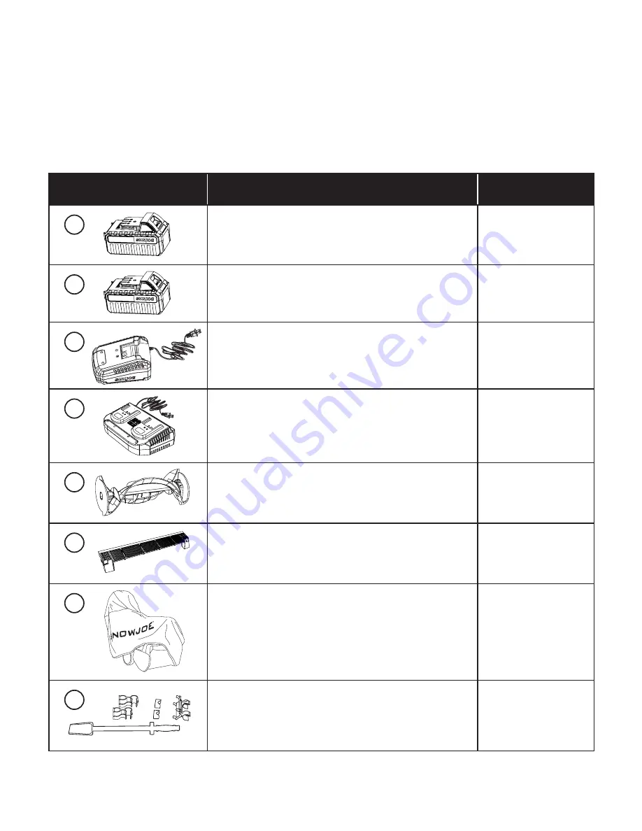 SNOWJOE 24V-X2-20SB-CT Operator'S Manual Download Page 62