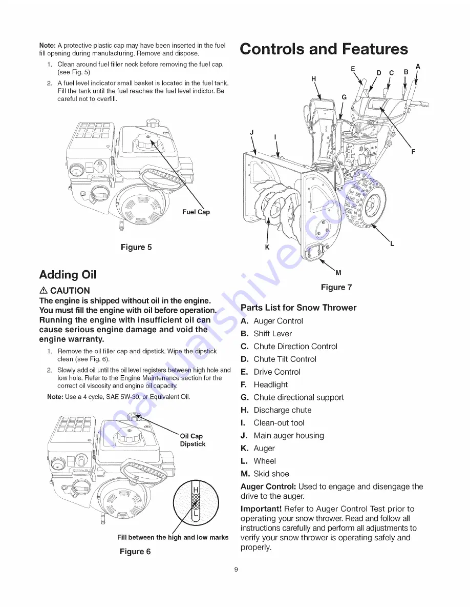 SNOWJOE Pro SJ905 Operator'S Manual Download Page 9