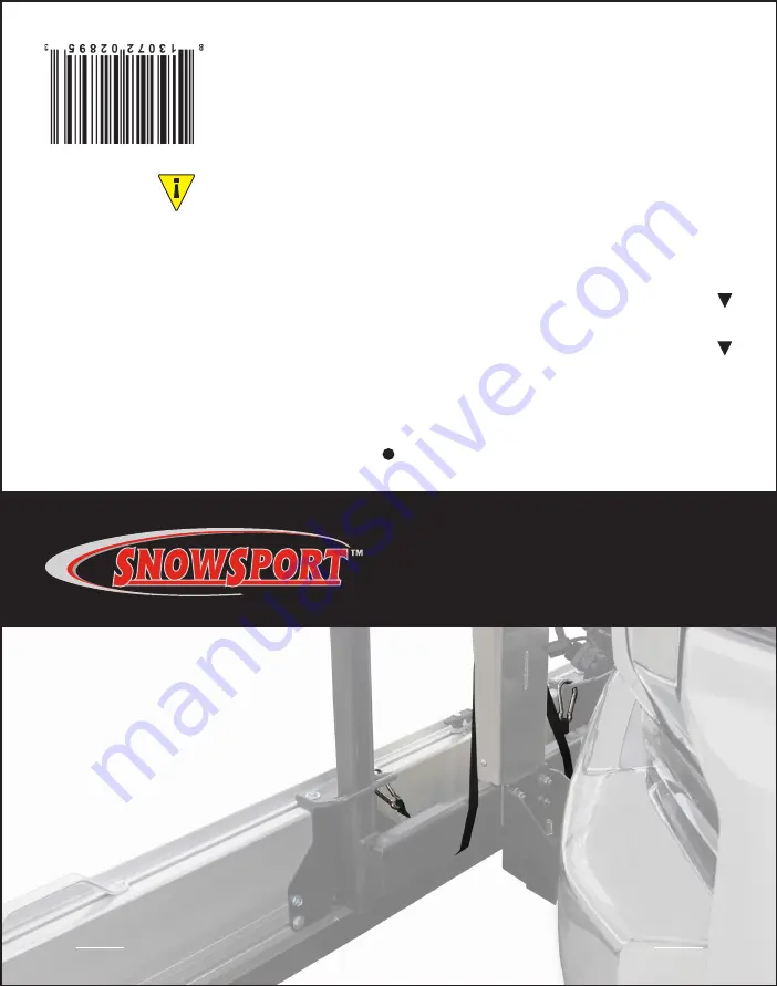 Snowsport DOWN PRESSURE KIT Instructions Download Page 1